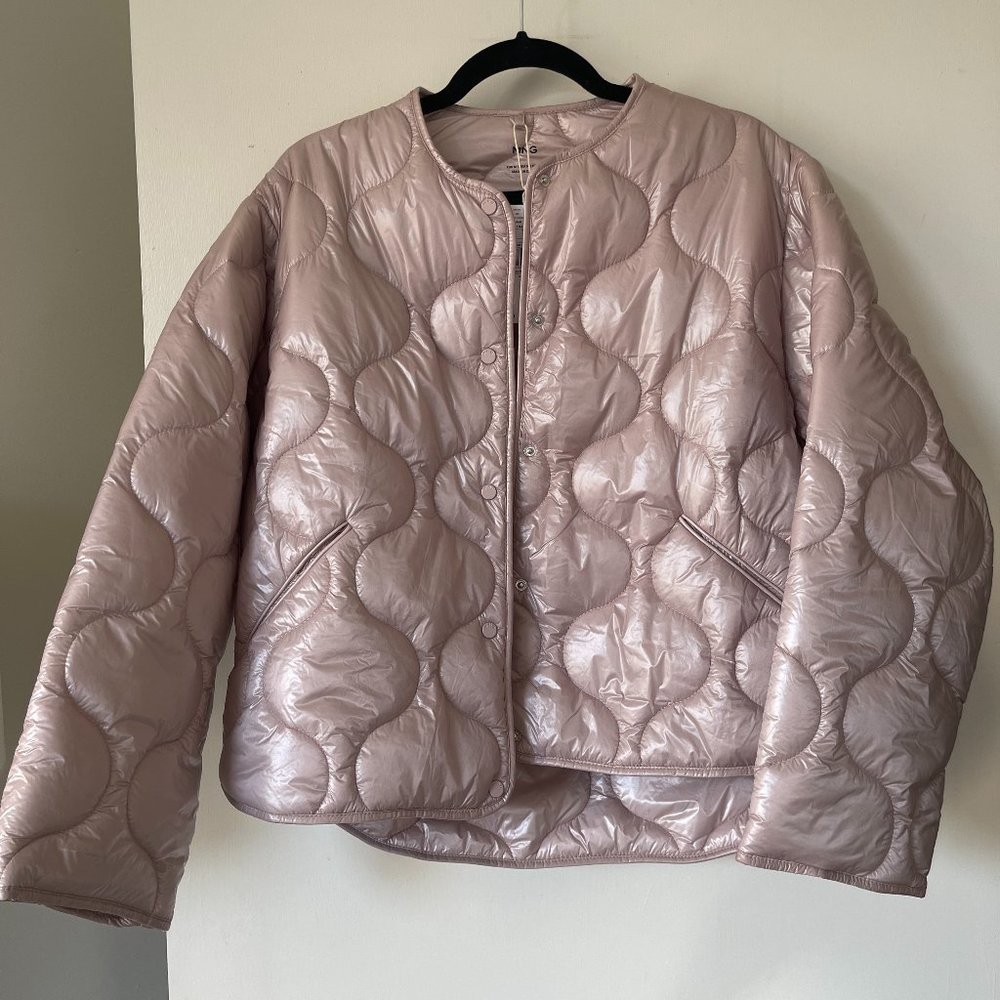 NWT Mango Quilted Puffer Jacket